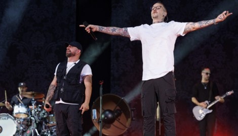 Die Sommertour der beiden Musiker wird nach dem Skandal laut eigenem Manager trotzdem wie ...