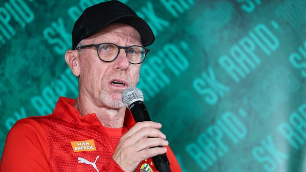 Rapid-Trainer Peter Stöger