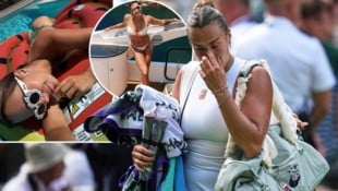 Aryna Sabalenka macht aktuell Urlaub in Griechenland. 