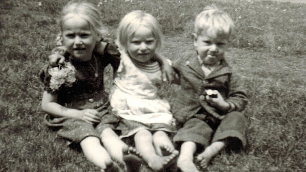 Die Geschwister Schnabl im Jahr 1940: Zwei Jahre später wurde die gesamte Familie deportiert.