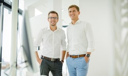 Roman Ruthofer (li.) und Patrick Resch sind die Geschäftsführer von Oqdo.