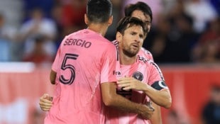 Lionel Messi (re.) spielte einmal mehr groß auf.