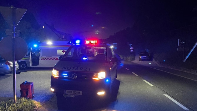 Nächtlicher Einsatz für das Rote Kreuz Mariazell.