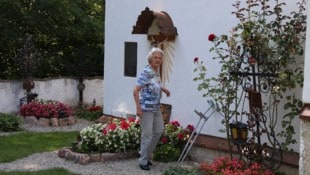 Maria Dammer leistete bis zum Schluss Gedenkarbeit und führte Pilger aus dem In- und Ausland ...
