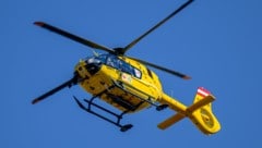 Der Rettungshubschrauber war im Einsatz
