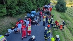 Der Crash ereignete sich auf einer Landesstraße