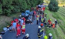 Der Crash ereignete sich auf einer Landesstraße