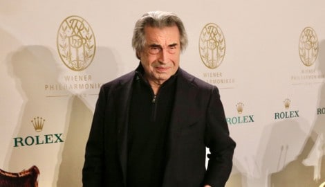 Der bekannte italienische Dirigent Riccardo Muti