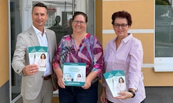 Robert Hergovich besuchte vor der Eröffnung die neue Praxis von Marina Moyses in Donnerskirchen: ...