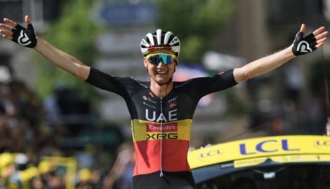 Tim Wellens hat erstmals eine Etappe bei der Tour de France gewonnen.