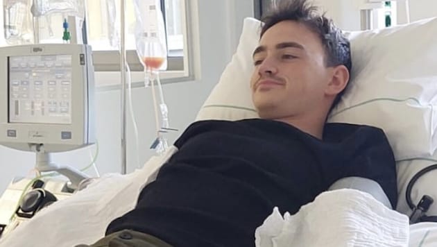 Einsatz für das Leben, auch abseits des Dienstes als Soldat: Jakob Leitgeb spendete Stammzellen.