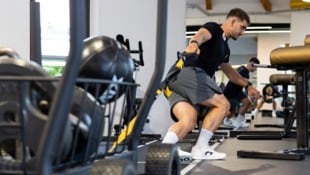 Stefan Eichberger feilt an seiner Fitness für die kommende Saison.