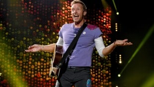 Mit Augenzwinkern ging Coldplay-Sänger Chris Martin in Boston auf die Schlagzeilen der ...