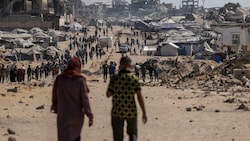 Geflüchtete im Gazastreifen