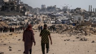 Geflüchtete im Gazastreifen