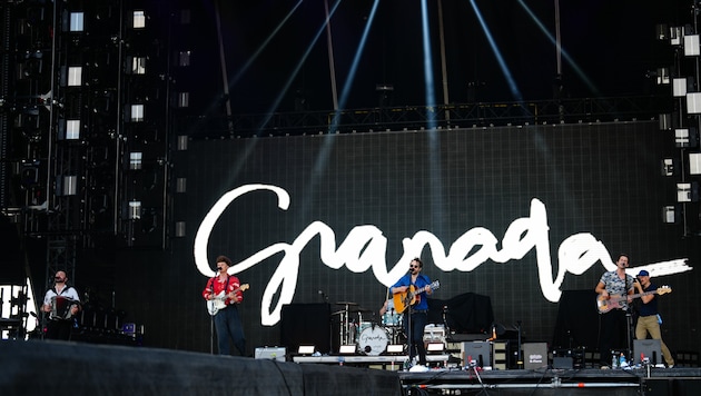 Granada 2024 bei ihrem Nova-Rock-Auftritt