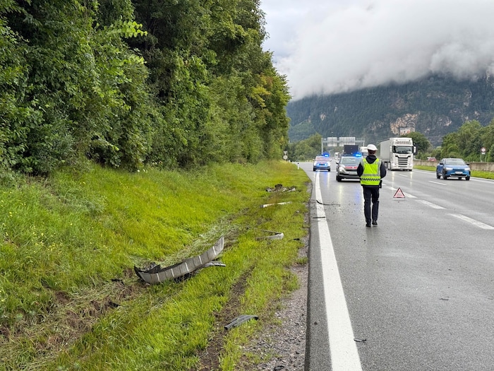 Auf Höhe Wiesing ereignete sich der Unfall.