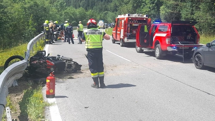 Schwerer Motorradunfall in Krampen