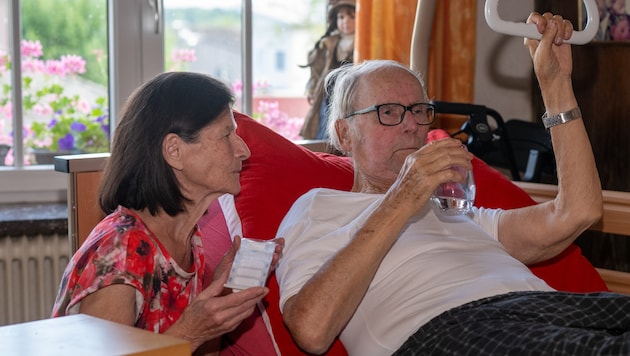 Derzeit pflegt Anna Meisetschläger (77) ihren 81-jährigen Ehemann zu Hause. Der Antrag für ein ...