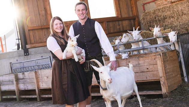 Carmen und Andreas Petutschnig-Erschen haben einen alten Bauernhof übernommen.