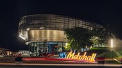 Die KTM-Motohall in Mattighofen.