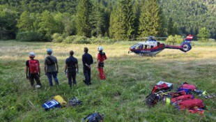 Die Helfer konnten trotz sofortiger Alarmierung der 62-jährigen Wanderin nicht mehr helfen. 