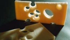 Gibt's nicht nur in der Schweiz: Emmentaler Käse