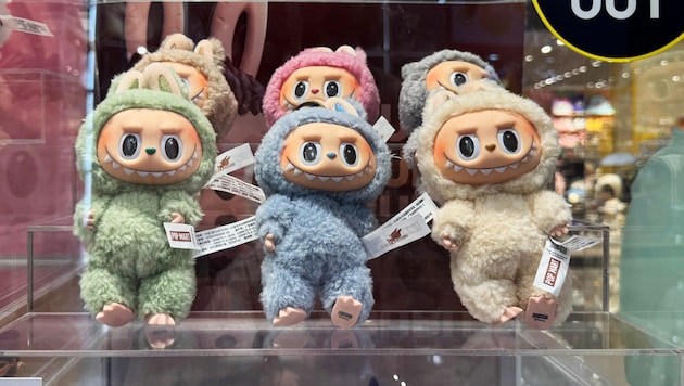 „Labubu“ löste in den sozialen Netzwerken einen regelrechten Hype aus. Das grinsende Monsterchen ...