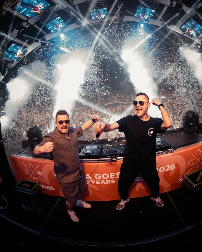 Harris & Ford gaben Vollgas im Papaya Club am Zrce Beach.