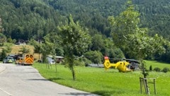 Die Frau wurde ins Salzburger Unfallkrankenhaus geflogen.