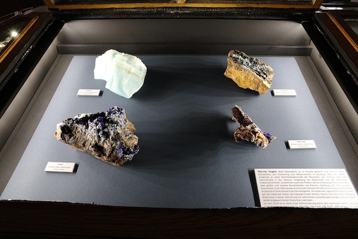 „Kristalle aus Feuer und Fels“ ist bis April 2026 im Naturkundemuseum in Graz zu sehen