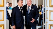 Bundeskanzler Christian Stocker und Frankreich Präsident Emmanuel Macron sind einig in Sachen ...