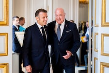 Bundeskanzler Christian Stocker und Frankreich Präsident Emmanuel Macron sind einig in Sachen ...