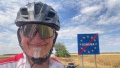 Da lässt Franz Kofler Rumänien hinter sich, der 68-jährige Judoka hat auf seiner Friedenstour ...
