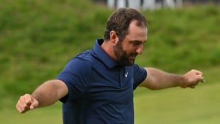 Scottie Scheffler gewann mit erst 29 Jahren schon seit viertes Major-Turnier. Nach dem Sieg bei ...
