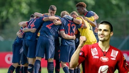 Red Bull Salzburg trifft auf den SK Brann. Paul Scharner (re.) kickte in seiner Karriere auch ...