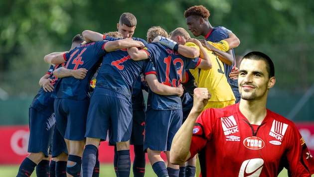 Red Bull Salzburg trifft auf den SK Brann. Paul Scharner (re.) kickte in seiner Karriere auch ...