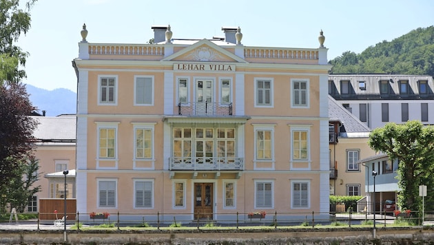 Im Jahr 1912 kaufte Franz Lehár die Villa und verbrachte hier viele Sommer.
