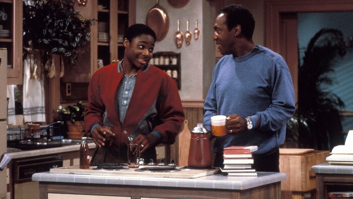 Acht Jahre lang standen Malcolm-Jamal Warner und Bill Cosby gemeinsam für die Cosby-Show vor der ...