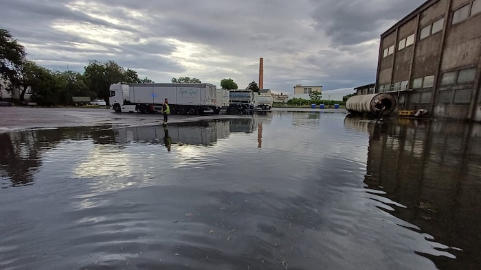 Auch die Assmannmühle in Guntramsdorf wurde vom Unwetter getroffen.