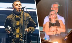 Liam Gallagher schimpfte bei einem Konzert auf die „Kiss Cam“ von Coldplay, die die Affäre eines ...