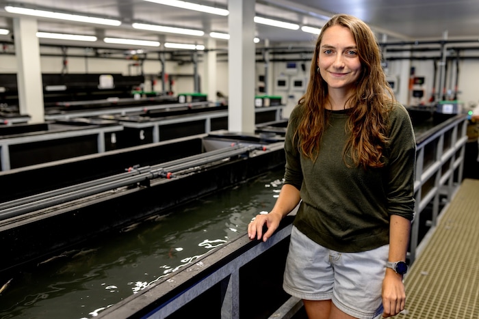 Heidi Eichhorn (29) ist wissenschaftliche Mitarbeiterin und kümmert sich um den Nachwuchs der ...