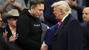 Bild aus glücklicheren Tagen, als Musk und Trump noch enge Vertraute waren