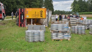 Nicht Hopfen und Malz verloren: Die wertvolle Ladung war gut verpackt