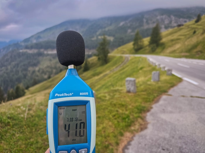 Frühmorgens ist es noch ruhig entlang der Großglockner Hochalpenstraße