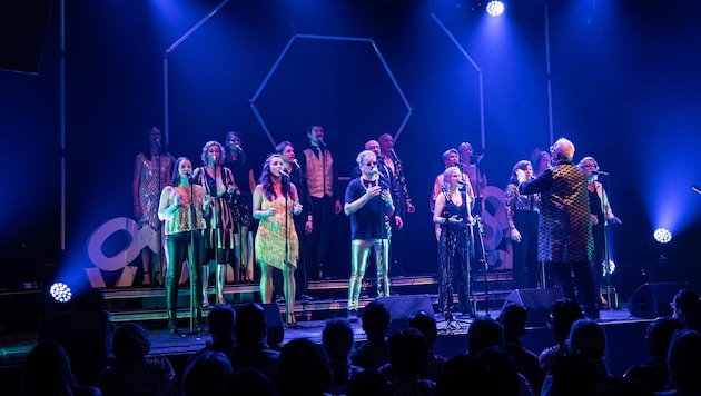 Naked Notes trumpfte beim Festival „vokal.total“ in Graz groß auf.