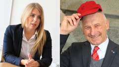 Isabella Theuermann erhält Hilfe von Manfred Mertel.