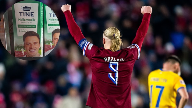 Erling Haaland ist der Superstar der Norweger, Olympionike Karsten Warholm lacht vom ...