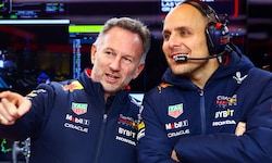 Ex-Red-Bull-Teamchef Christian Horner (li.) und Renningenieur Gianpiero Lambiase
