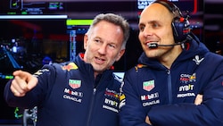 Ex-Red-Bull-Teamchef Christian Horner (li.) und Renningenieur Gianpiero Lambiase